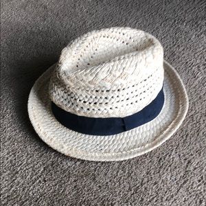 Jcrew factory paper straw fedora